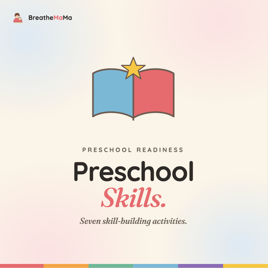 Preschool Readiness Worksheets Printable | School Readiness Checklist Activity | Preschool Prep for Kids | Instant Download