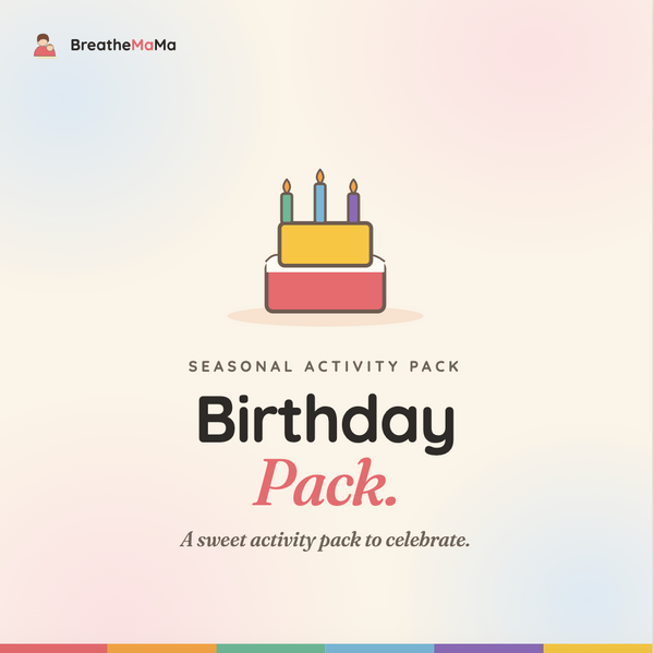 Birthday Activity Pack Printable | Birthday Worksheets for Kids Preschool | Birthday Busy Book | Instant Download