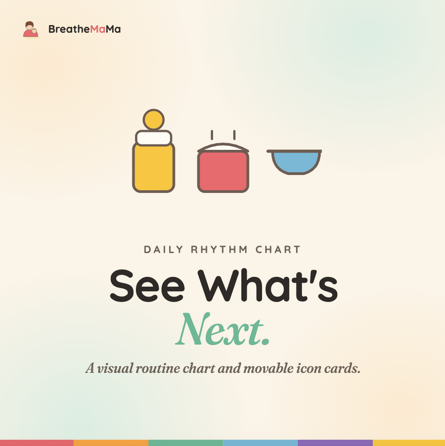 Toddler Visual Schedule, Daily Routine Chart Printable for Kids